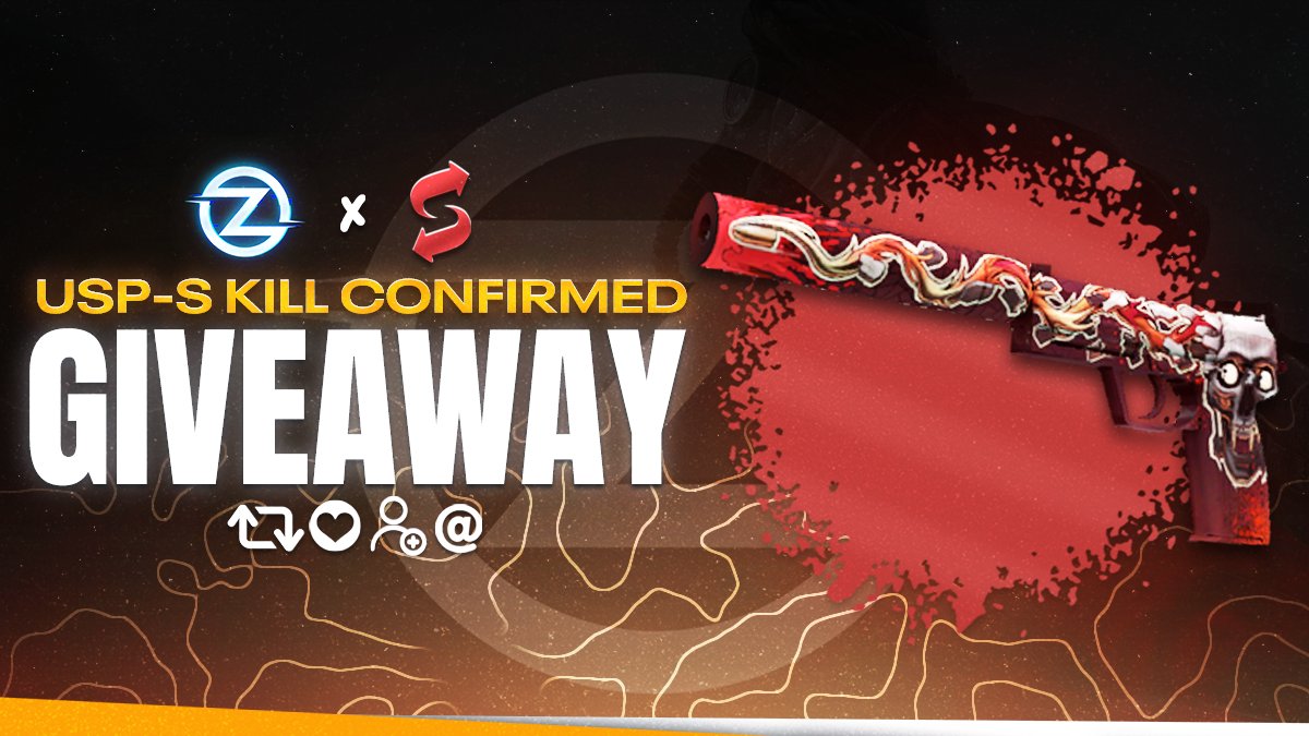 skillsetzero's tweet photo. 🔥ANOTHER GIVEAWAY🔥
💰MW USP-S KILL CONFIRMED💰
✅Follow me & @Skinswapcom
🔁Retweet
✍️Tag a friend
👀Log on SkinSwap & use code THEZERO for a free case https://t.co/5WYZWAyKaD
🚨Ends Sept 2nd🚨
#CSGO #CSGOGiveaway #Skinswap #giveaway https://t.co/R2Wn1jtdTh
