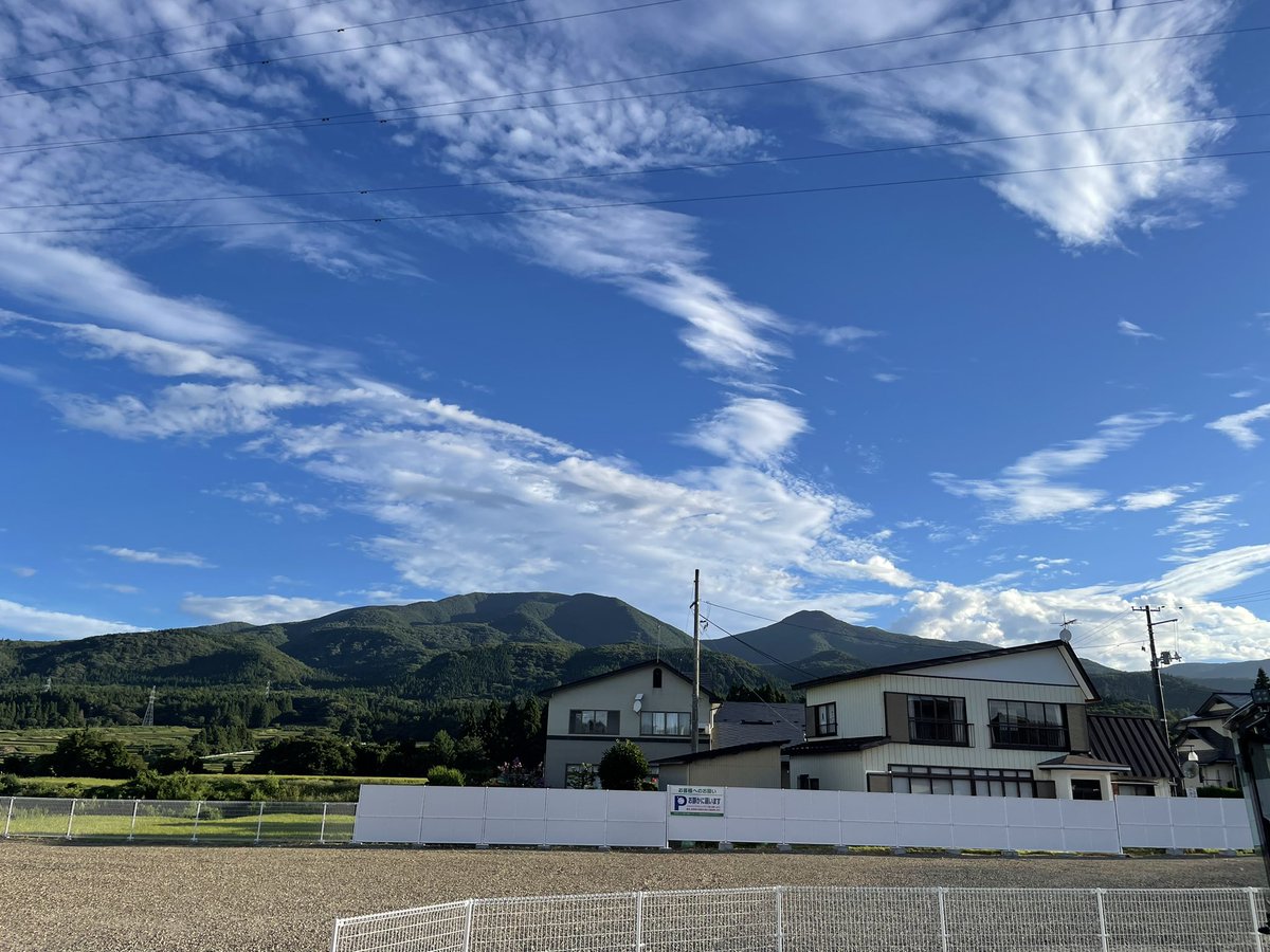 shusandz's tweet photo. 会津6時20分
劇的に涼しい
高原の朝を味わえる
今日から秋 https://t.co/JQOeGh765q