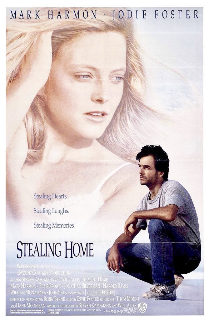 FilmNewsNos's tweet photo. 🎬MOVIE HISTORY: 35 years ago today, August 26, 1988, the movie ‘Stealing Home’ opened in theaters!

#JodieFoster #MarkHarmon #HaroldRamis #BlairBrown #JonathanSilverman #WilliamMcNamara #RichardJenkins #JohnShea #ChristineJones #TedRoss #HelenHunt #StevenKampmann #WillAldis https://t.co/6s1QOCG2OK