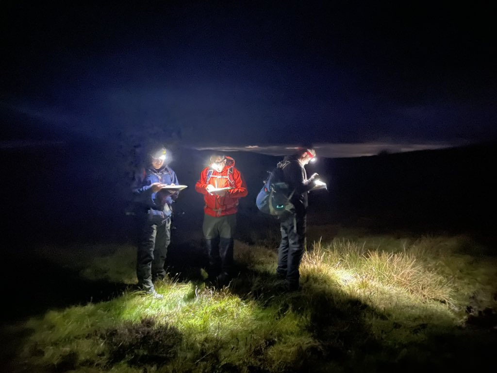 CSWSport's tweet image. Day 2 of Hill &amp;amp; Moorland Leader Training. with @Ratto_sni. Group management and night navigation skills