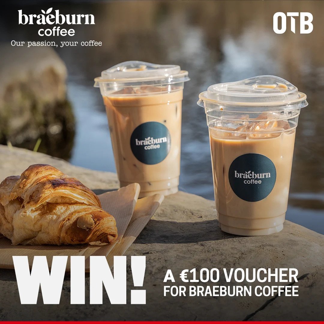 #OTB + #braeburncoffee

Surely, there's no better way to start your morning!

Every week, we're giving one lucky viewer a €100 voucher to splash on some Braeburn Coffee goodness at a <a href="/goapplegreen/">Applegreen</a> near you!

Just like &amp; retweet this post, and you'll be in the draw!