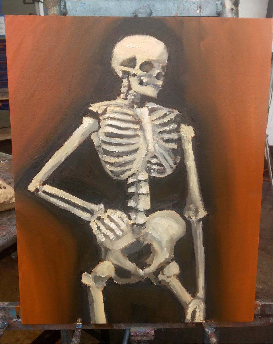Amangerine's tweet photo. Everyone loves the skeleton https://t.co/hXJoiG7S2K