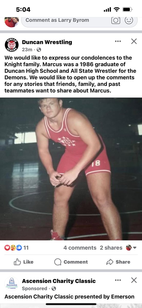 LarryInMissouri's tweet photo. @WrestlingDuncan Helluva man👊🏽#BigUn #RIP #Godspeed https://t.co/ITjENW5YcS