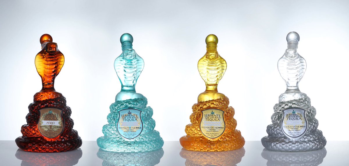 drinkserpiente's tweet photo. Serpiente For The Bold Tequila — Ultra Premium Tequila Bottled In Handmade Works Of Art

https://t.co/agcryOUWrm

🐍🥃 https://t.co/gJuxQoV8j4