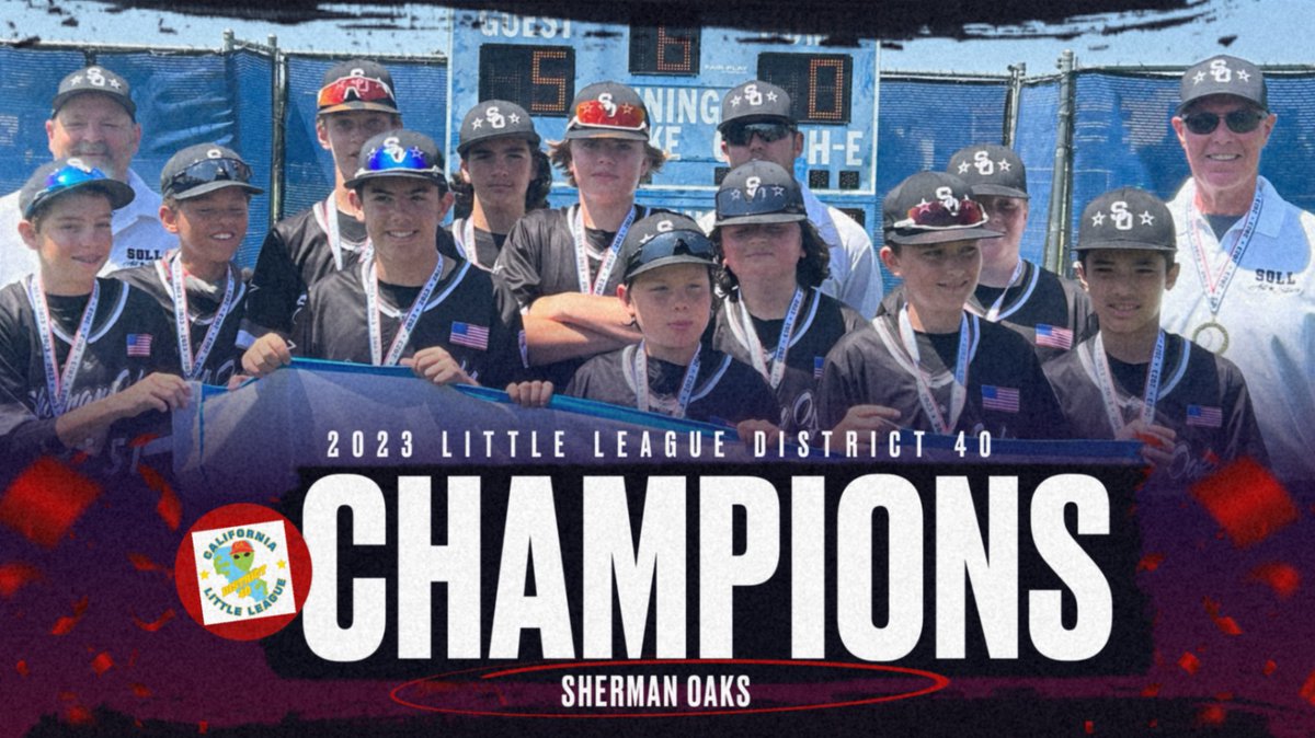 RoadtoLLWS's tweet photo. LLB Top 50 #2:

Sherman Oaks Southern Little League
Sherman Oaks, Southern California (12-2)

#LLWS https://t.co/E6AiAyu6Ns