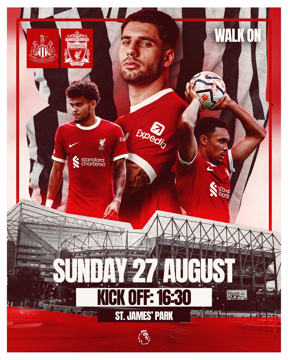 🔴 MATCHDAY 🔴

We head to St James' Park for #NEWLIV ✊

#WalkOn
