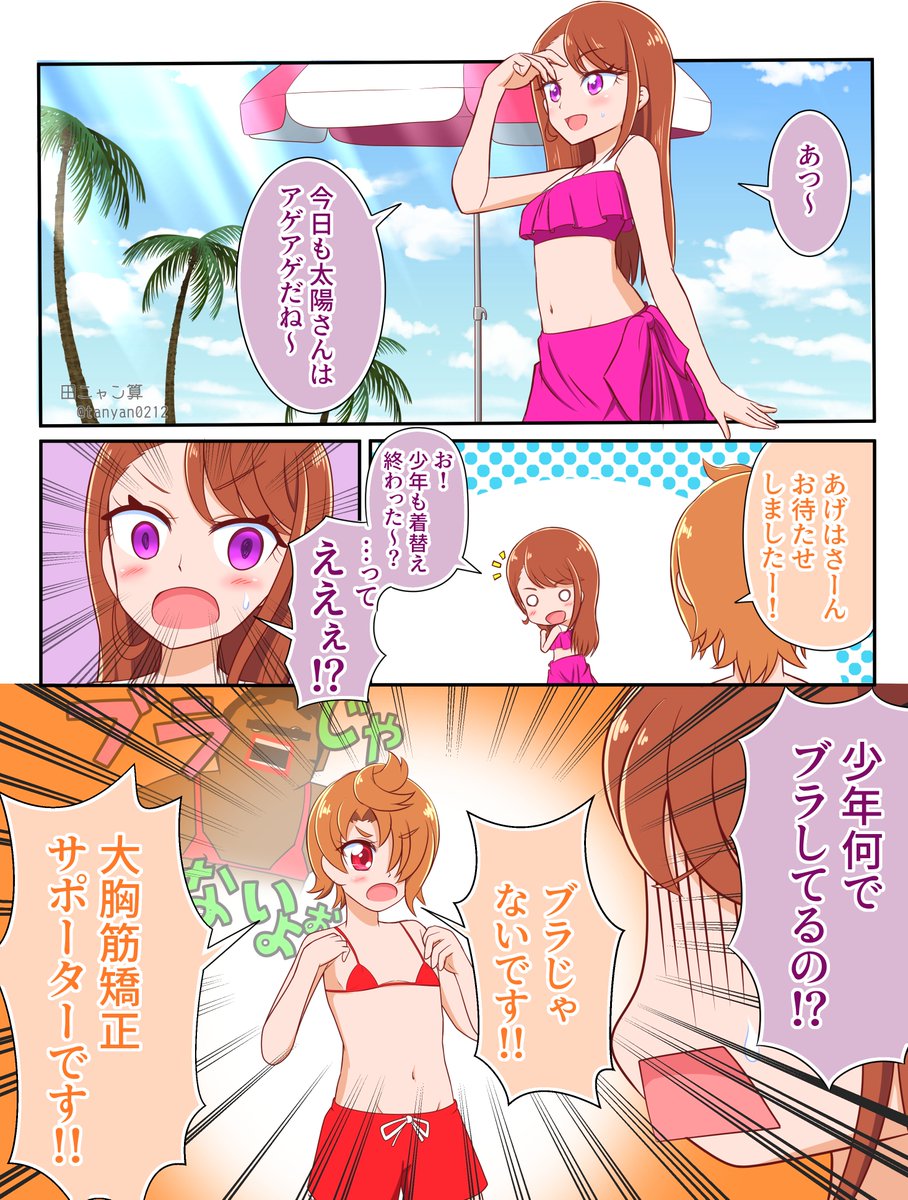 🐥君がラッシュガード着ていた理由
(元ネタはリプ欄に) 