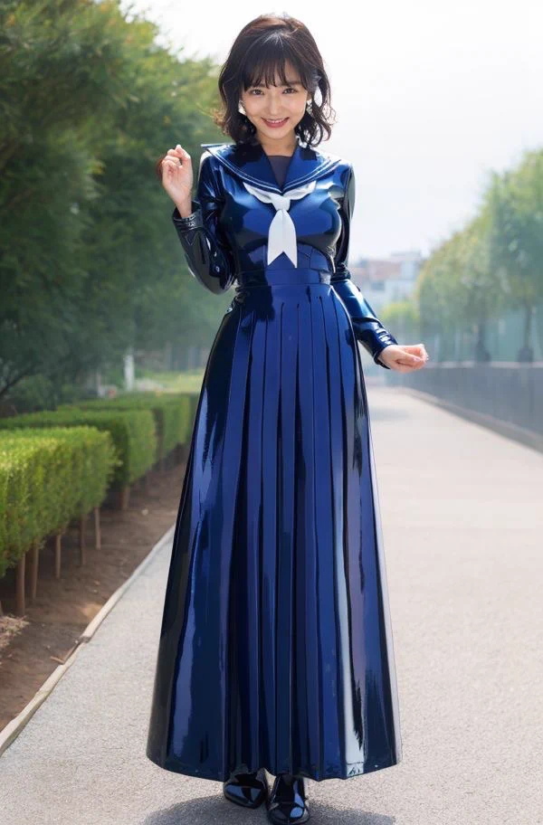 エナメル☆セーラー服！ エナメル・ビニール好き on X: 
