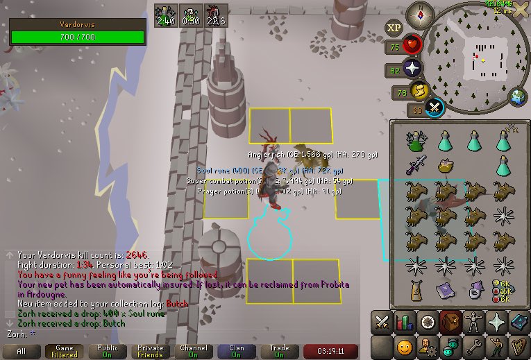 ZorhOSRS's tweet photo. Butch #27 #osrs #pets https://t.co/wKgKXMVKCW