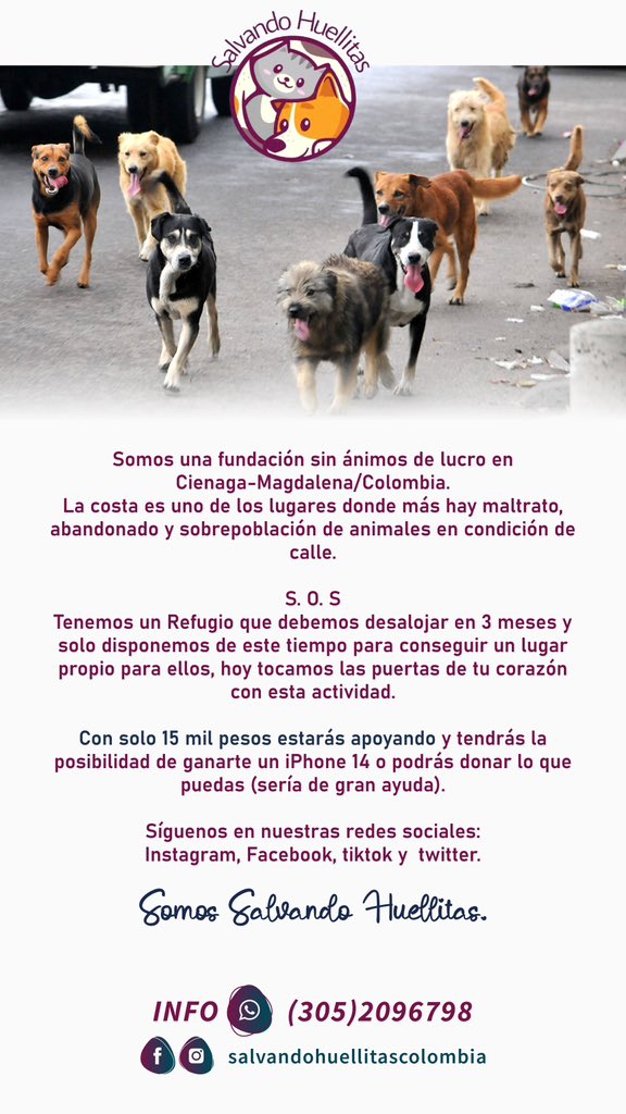 Salvandohuellitascolombia tweet media