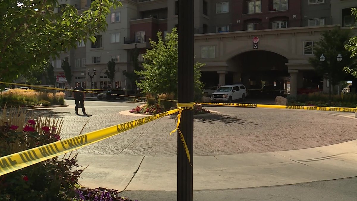 KSL5TV's tweet photo. At least three people were injured and five in custody following an overnight shooting at an Orem high-rise apartment complex.

@AndrewAdamsKSL reports.

Read More: https://t.co/oz7SPNtarU https://t.co/muU8yX0mwc