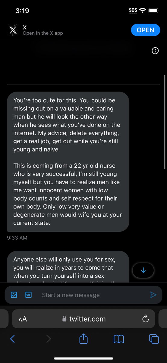 LexiASMR's tweet image. I bet he’s really smart and handsome! 🥰 I wonder if he will marry me? This DM changed my life. I’m a new whor- I mean woman!