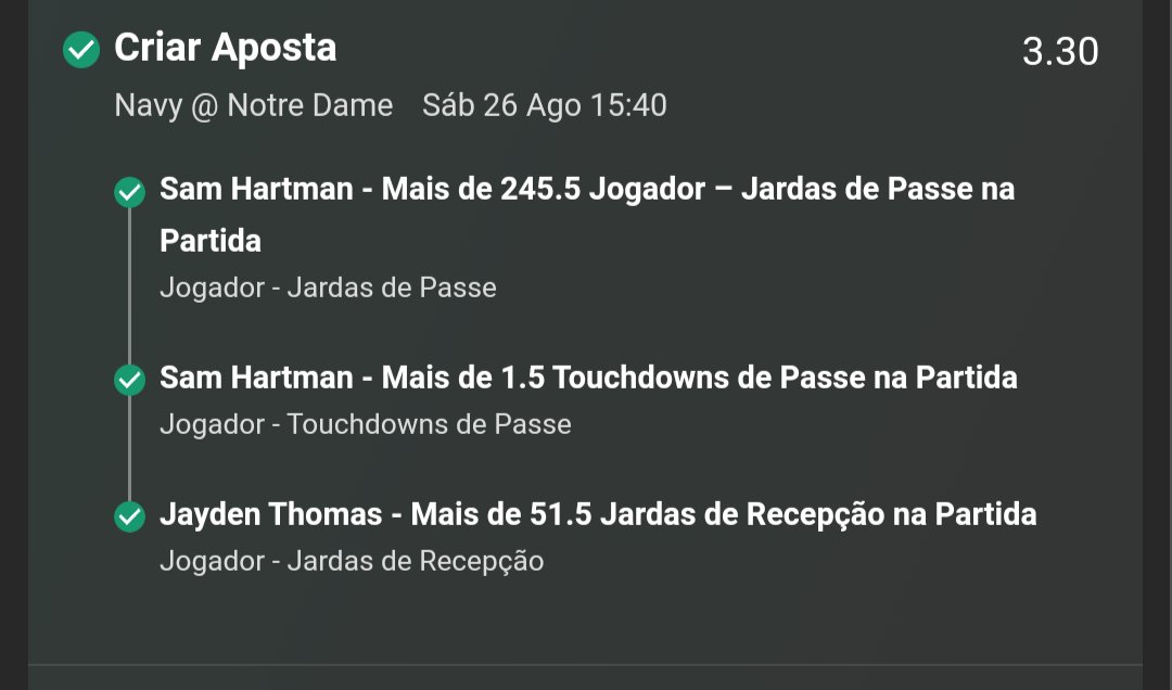 1DownOdds's tweet photo. @piadas_nfl Começando bem ✅ https://t.co/pwPrNvjNbI