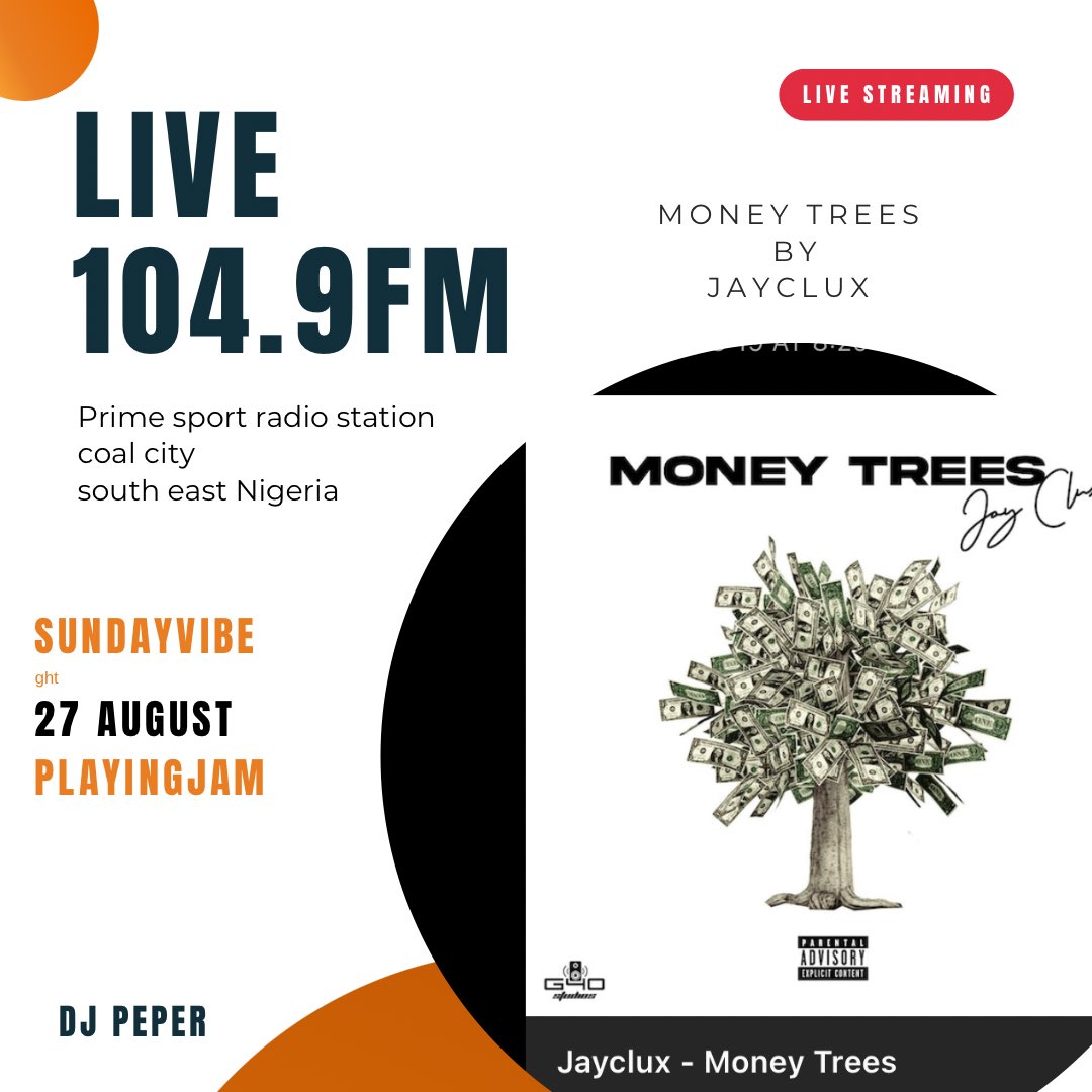 deejayart01's tweet photo. #NowPlaying with @deejayart01

#NowPlaying▶ Money trees 📻@Jayclux #NewYear2023 🎹🔥 

#sundayvibes #HitsOnly #primesportfm 
#MorningMotivation 
 #dopejamz https://t.co/zEn44k1hdk