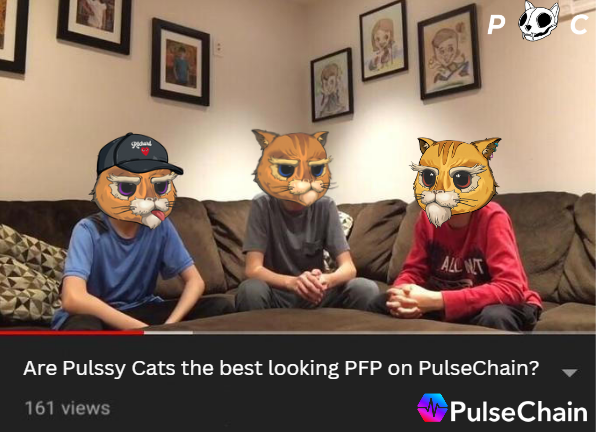PulssyCatClub's tweet image. Are Pulssy Cats the best looking PFP on #PulseChain?