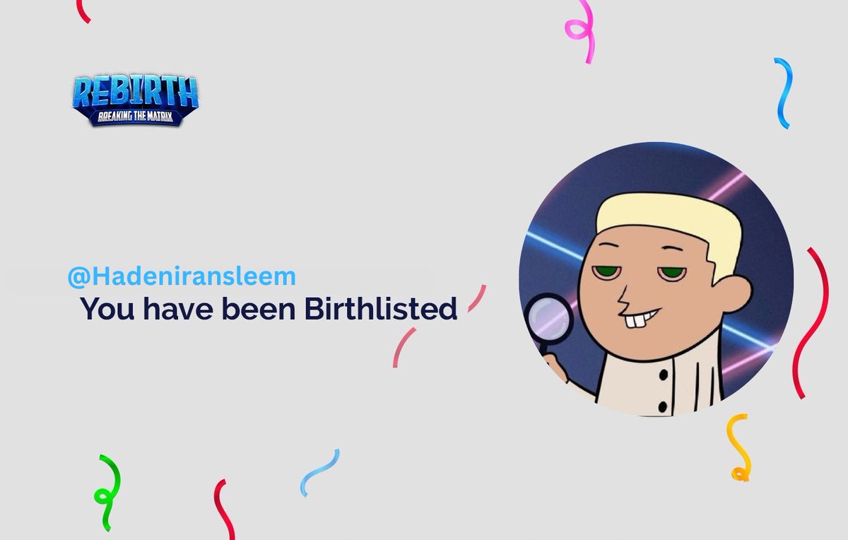 BirthList5000's tweet photo. Welcome @Hadeniransleem 

Your application for BirthList has been accepted. https://t.co/8uE5bU5Fr8