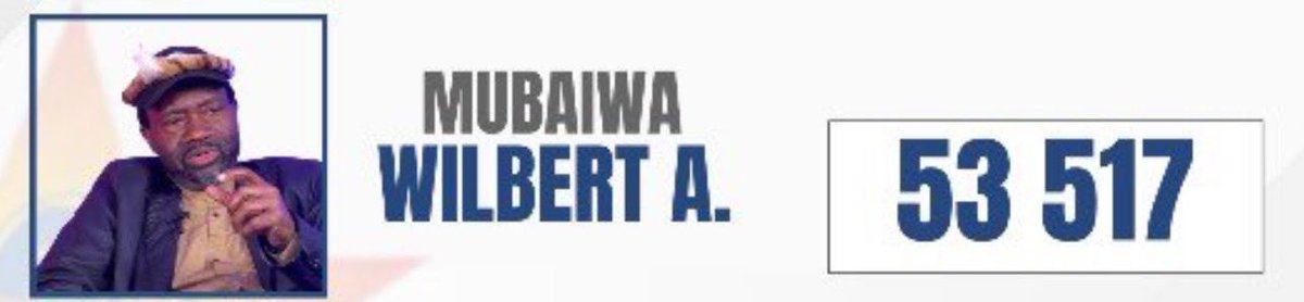 This is a Presidential Candidate who got 50 000 votes in Zimbabwe

Retweet if it's the first time seeing this name.
#ZimElection2023
#ZimDecides2023