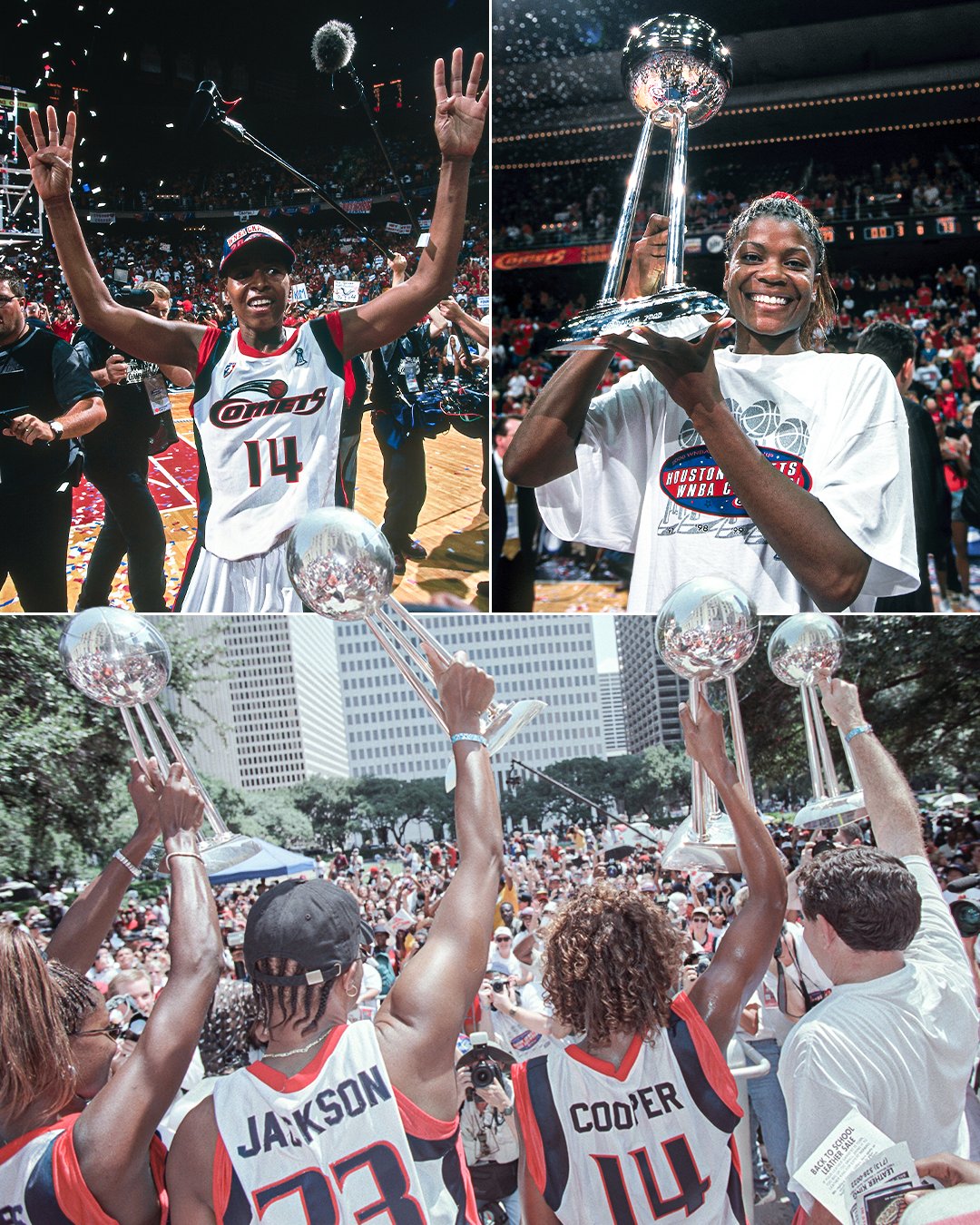 ESPN on X: The Houston Comets' dynasty was next level 🤩 (h/t
