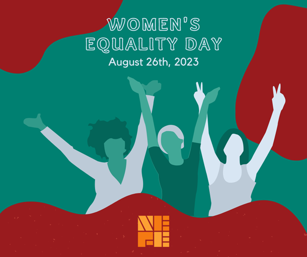 NEFE_ORG's tweet photo. Today we celebrate #WomensEqualityDay – a day to commemorate the 1920 adoption of the #NineteenthAmendment to the US Constitution. We celebrate the advancements we have made toward greater equality, while recognizing that we still havework to do for all who deserve #EqualRights. https://t.co/MSARAMztBa