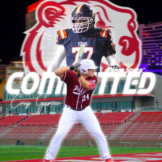 CruzDGarcia90's tweet photo. I am blessed &amp; honored to accept a full ride to @msubeaversfb &amp; @msubeaversbase &amp; continue my dream of playing both sports 🏈⚾ All glory to God! #WADL @SixZeroAcademy @LegendHighFB @ChrisMann3410 @LegendTitanBsbl @coachshields @CoachFam @TomSimi @Coach_D_Mac @Tanner_Wickham_ https://t.co/y9urIr45By