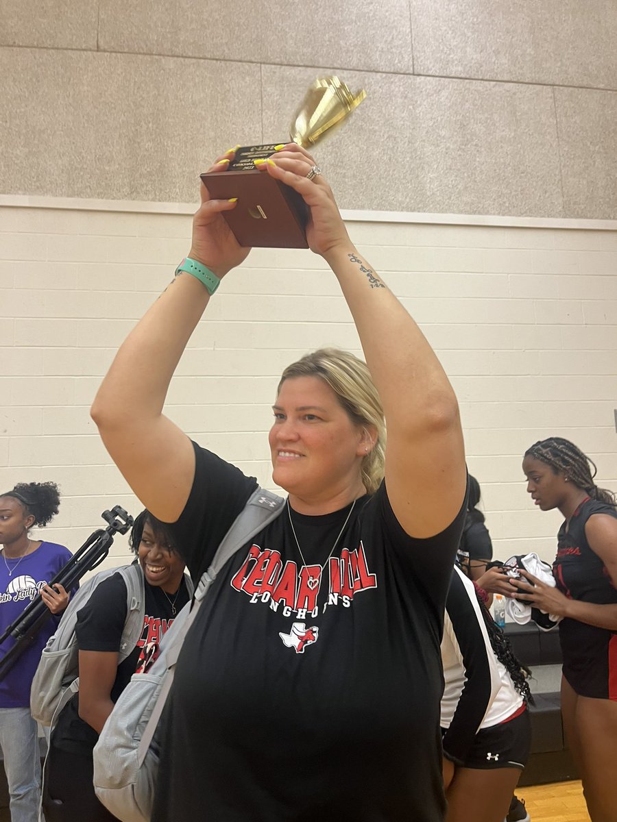 Cedar Hill HS Volleyball (@ch_hsvolleyball) on Twitter photo Just like that! ‼️The Gold Bracket Consolidation Champs of the Forney Volleyball Tournament 🏆
<a href="/CHLonghorns/">Cedar Hill Longhorns</a> <a href="/RecruitTheHill1/">Recruit The Hill</a> <a href="/geraldhudson/">Dr. Gerald B. Hudson</a> <a href="/Cedar_Hill_HS/">Cedar Hill High School</a> Just like that! ‼️The Gold Bracket Consolidation Champs of the Forney Volleyball Tournament 🏆
<a href="/CHLonghorns/">Cedar Hill Longhorns</a> <a href="/RecruitTheHill1/">Recruit The Hill</a> <a href="/geraldhudson/">Dr. Gerald B. Hudson</a> <a href="/Cedar_Hill_HS/">Cedar Hill High School</a>