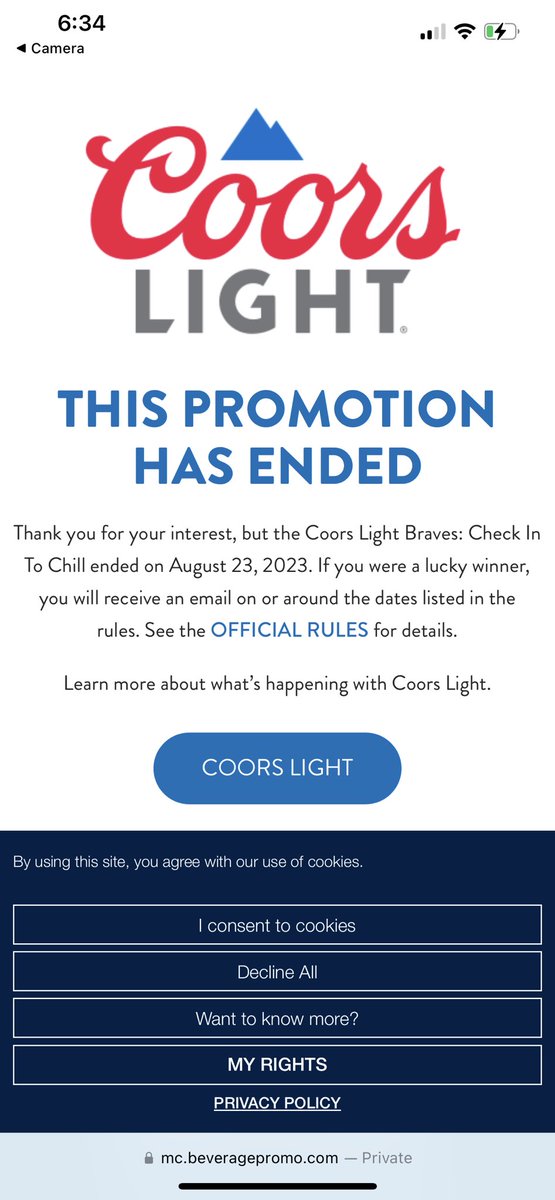 BraveThrashers's tweet photo. @BravesOnBally  why are you guys still advertising this if the promotion ended August 23. https://t.co/qG28g5fwIb