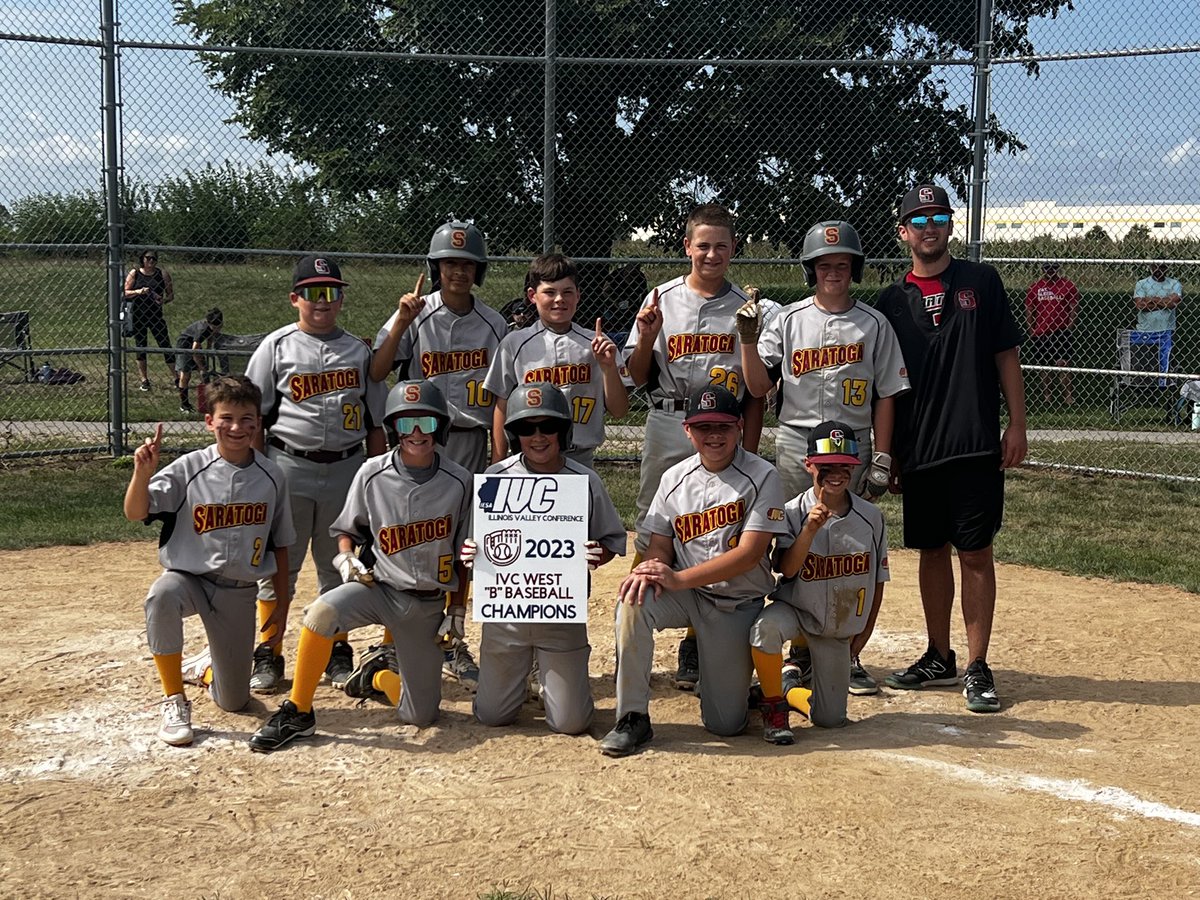 Toga_Baseball's tweet photo. Saratoga Baseball picks up 4 wins on the day and two more IVC West Conference Championships! That is 20 out of the last 26 possible conference titles that can call 4040 N. Divison St their home. So proud of our guys and this program. #WeAreToga #PlaqueHunting https://t.co/iLeF9gvp3U