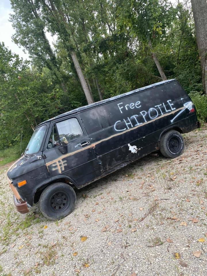 If I ever go missing, find this van.