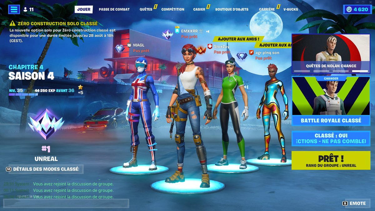 EMXXRR's tweet image. PREMIER AU MONDE UNREAL #1 EN 24H🏆😎
Le subathon continue on va garder la first place