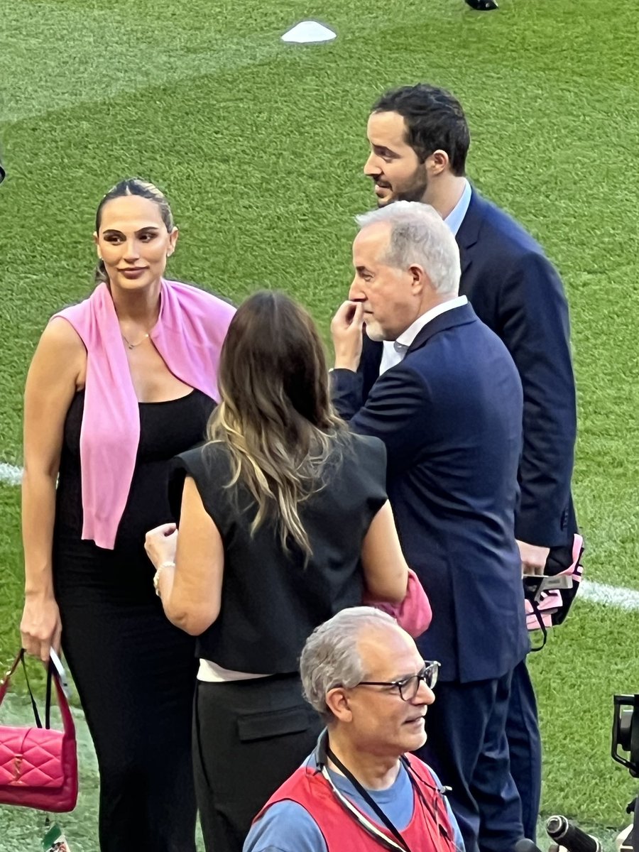 Inter Miami owner Jorge Mas is on the pitch <a href="/1010WINS/">1010 WINS on 92.3 FM</a> @wcbs880