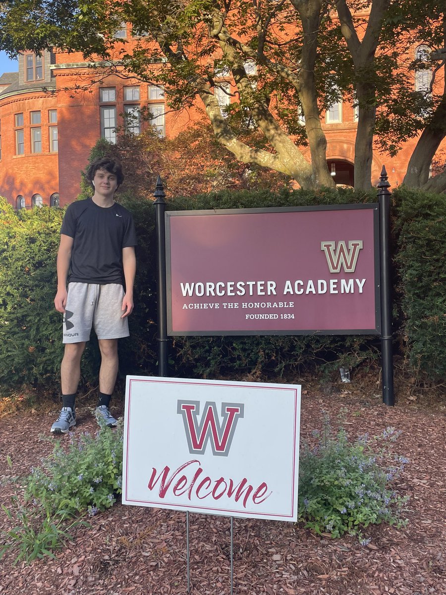 All moved in on the hilltop. #worcesteracademy #hilltopper