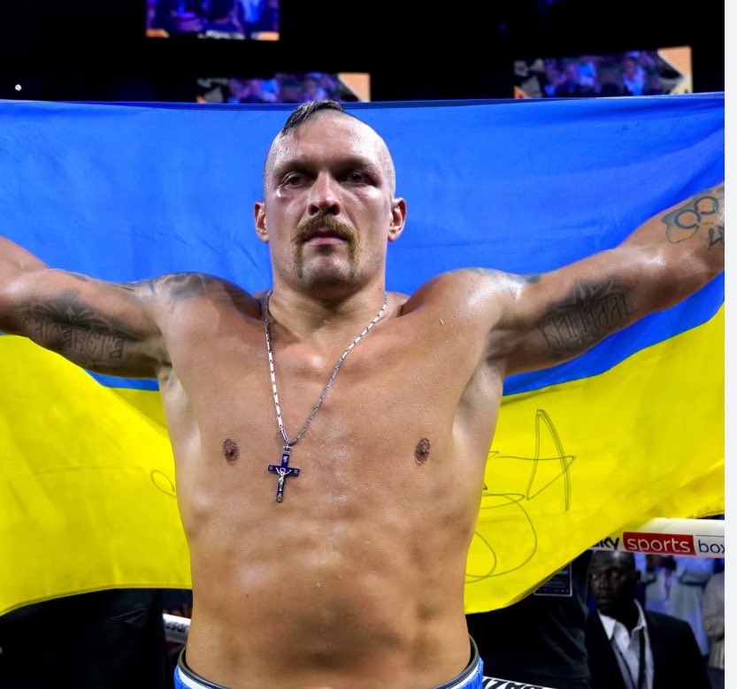Well done usyk winning again tonight fought hard against a tough cookie but got through well done for today and helping ukraine in the war 🇺🇦❤️ #UsykDubois 🇺🇦❤️