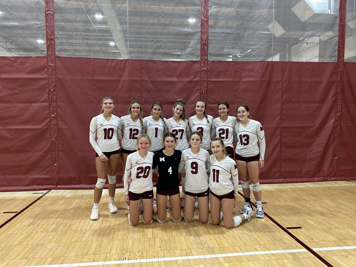 ⭐️Musketeers take down Gibault 21-18 and 21-15 to take the championship 🏆 at the Labor Day Tournament. ⭐️
Record now 5-2
🏅Addi Tallman was named to the All-Tournament team. 

Freshman finish5️⃣th at the Belleville East Tourney. 

<a href="/RBudfootball/">Red Bud Football</a> your turn! 
 #redbud132 #AllForOne