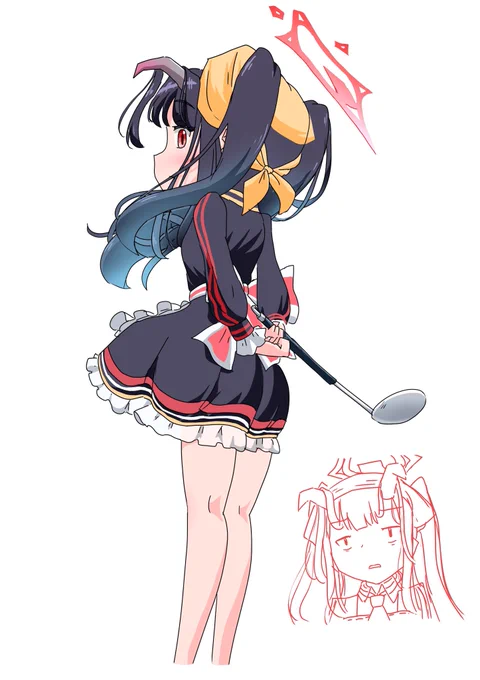 ラクガキ0827#ブルーアーカイブ 