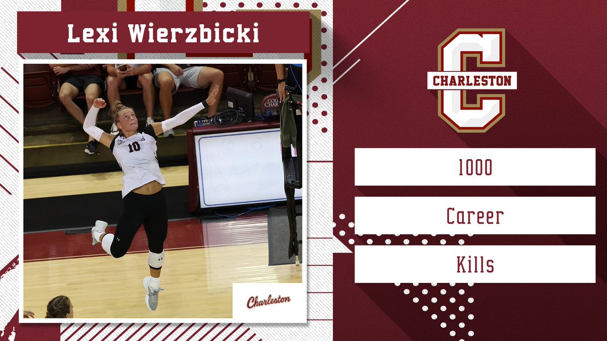 CofCVolleyball's tweet photo. Lexi 1K

#TheCollege🌴🏐 https://t.co/l7JMJx08Bi