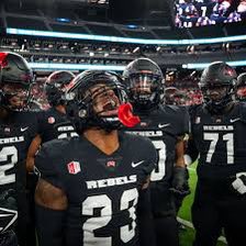 #AGTG After a great conversation I am blessed to say I have received my 2nd Division 1 offer from the University of Nevada Las Vegas! Thank you @bradodom @Coach_Odom @unlvfootball #DEALUSIN #RelentlessRebel