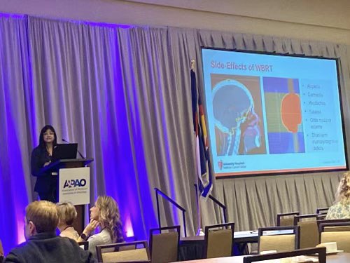 What an engaging audience at <a href="/APAOnc/">APAO</a> as we discussed latest guidelines and research for Brain Mets! 

Representing <a href="/RadOncUH/">RadOncUH</a> 💪🏼