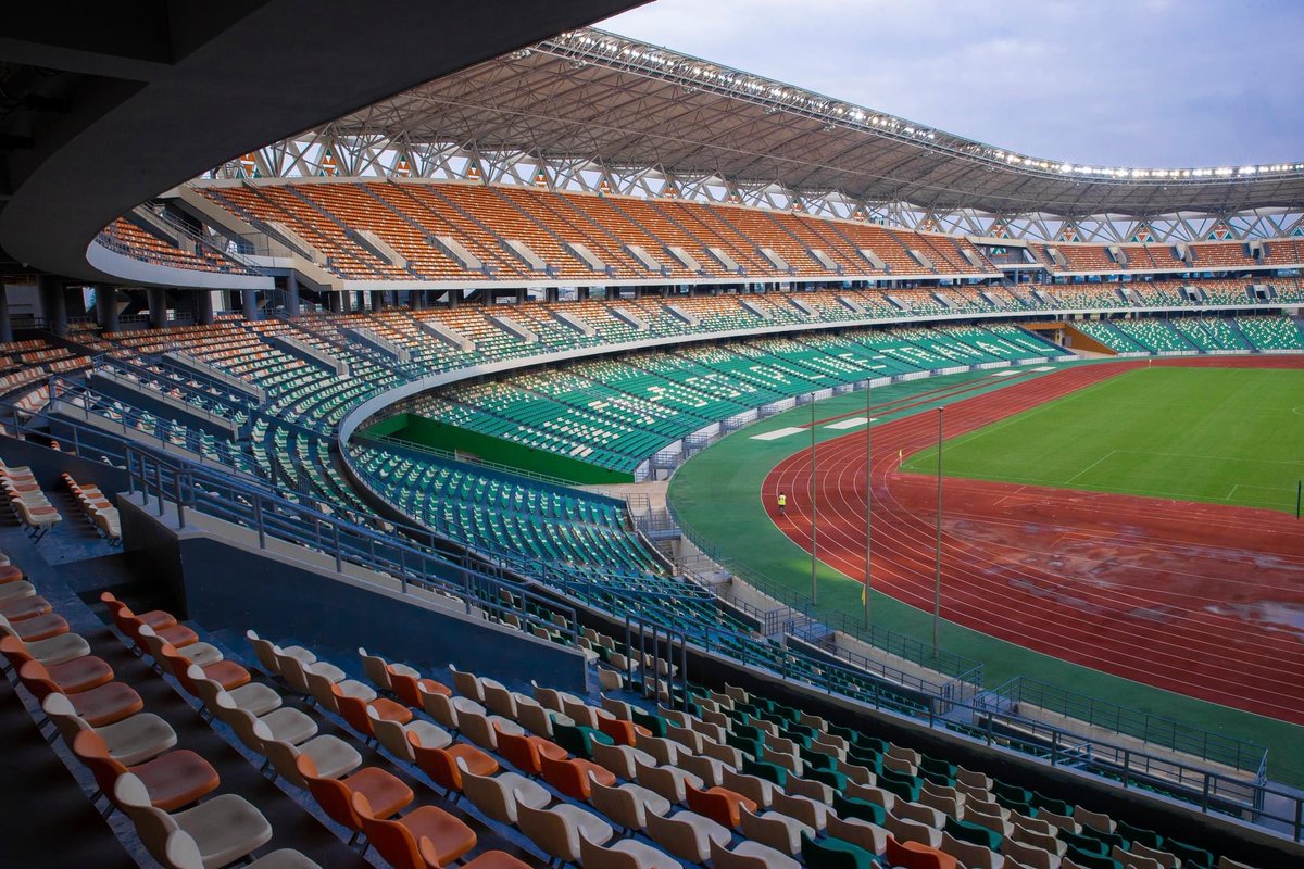saedeciv's tweet photo. ALASSANE OUATTARA STADIUM 🏟️ #AFCON2023 #CAN2023 #civ #civ223 https://t.co/hYa8sNZW7b