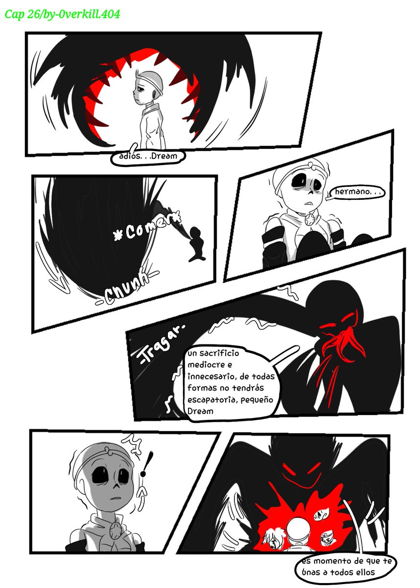 0verKill404's tweet image. part 26
The truth is that with the animations I was busy hehe but I am updating comics
Estaré actualizando cómics aún que me atrase un poco ya que ando con las animaciones y también entrevistas de trabajo jeje 
#theRedApple #comic #undertale #EvilC