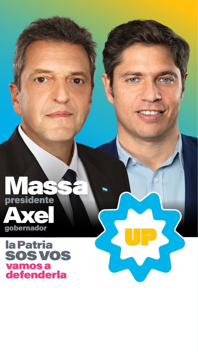 HugoLop12141476's tweet image. #TodosConSergioYAxel
#TodosConUnionPorLaPatria 
#TodosConArgentina