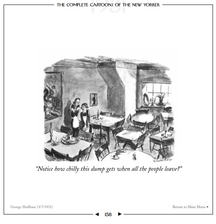 JosephTabler's tweet photo. Some of the best (to me) of New Yorker cartoons from .... 1931 :>) https://t.co/tW6TxQm5ym