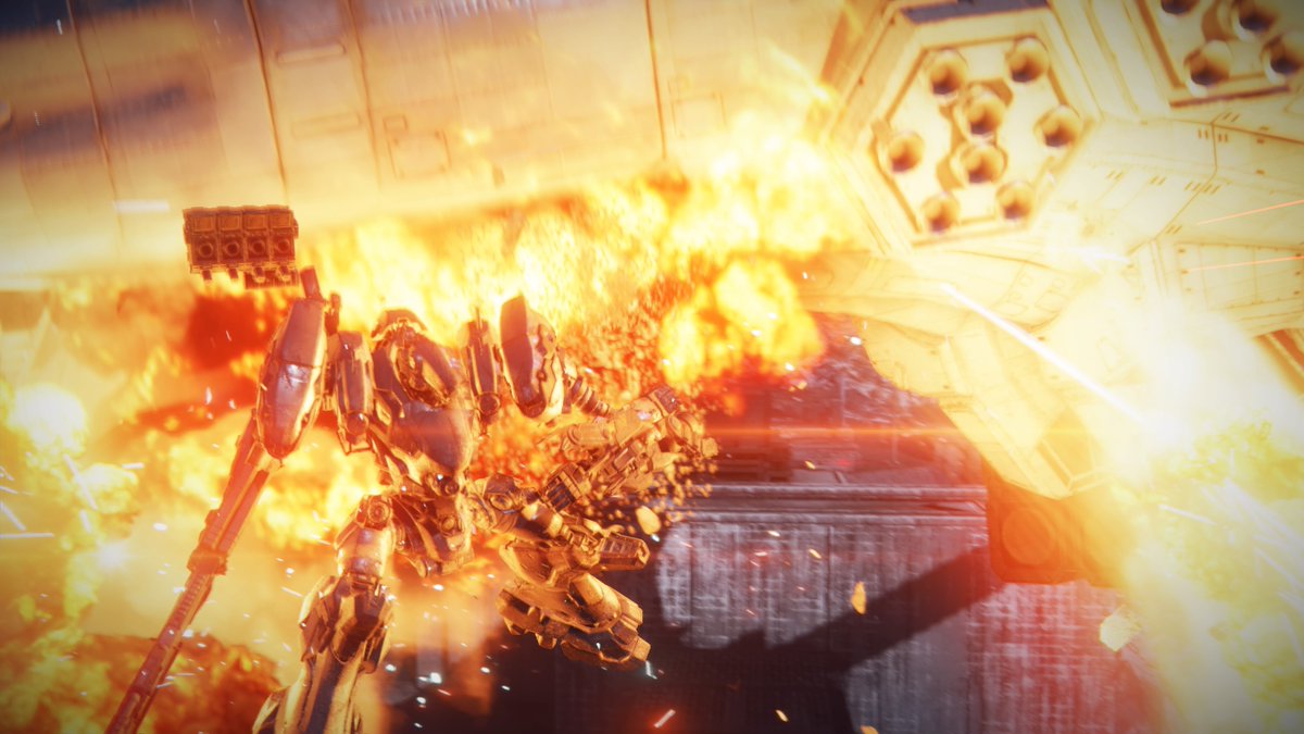 jorro_x's tweet photo. This is the first pic I took on AC6 and this is the best ever #PS5Share, #ARMOREDCOREVIFIRESOFRUBICON https://t.co/DkMwCDSlMt