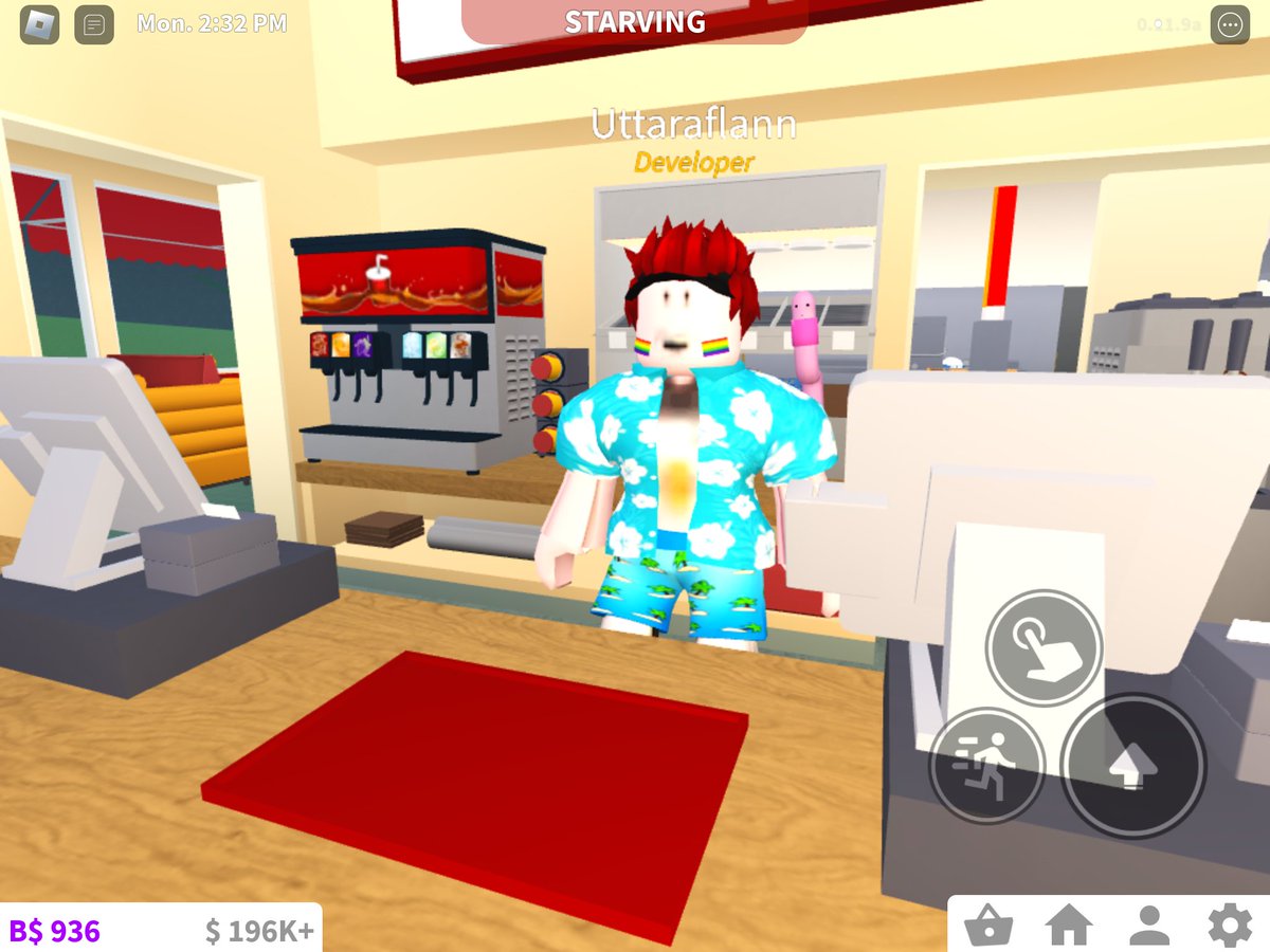 Callmeari0's tweet photo. So i met the animator for Welcome to Bloxburg today :) @Uttaraflann_CSG 
#bloxburg https://t.co/5xkvJUP3Gb