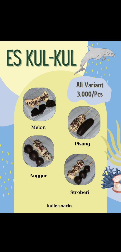zchjaem's tweet photo. @unilabase haii aku jual es kul-kul 3k/pcs free ongkir daerah sekitar unila🤗🍡 https://t.co/ARtCl773sx