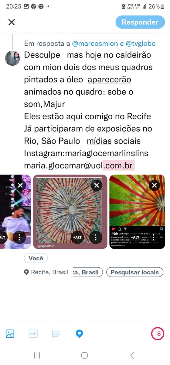 GlocemarLins's tweet photo. @caldeiraomion https://t.co/V8vj6eqvND