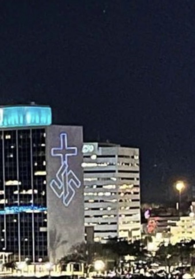 davegreenidge57's tweet photo. DeSantis has been asked, directly, to condemn his Nazi supporters. And they are his. They carry no one else but his name and display his image. The Jerusalem Post headlined this issue over 18 months ago. Since then the problem has become worse. The bottom left is Jacksonville. https://t.co/St6gGy9ikY