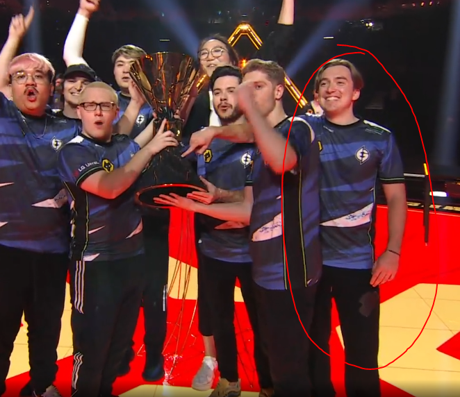 bro thinks hes on the team 😭😭