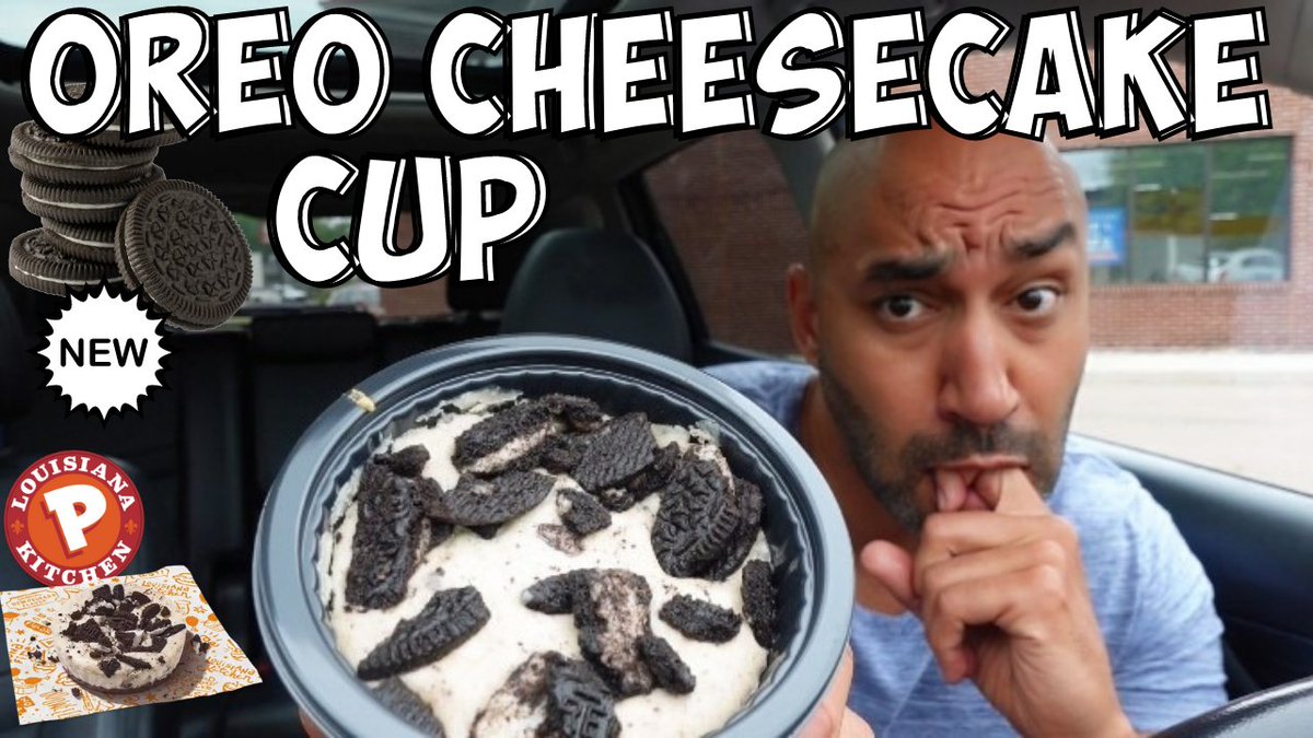 BigBen_New's tweet photo. @popeyes New @oreo Cheesecake Cup has got to be the best freakin dessert out right now! Period! Check out the Youtube Review- https://t.co/YomeXjyXiU #oreo #popeyes #chickensandwich #dessert #lunch #dinner #cheatmeal #cheatday #delicious #sweettooth #cupcakes #cookies #chocolate https://t.co/ftzob6KbCz