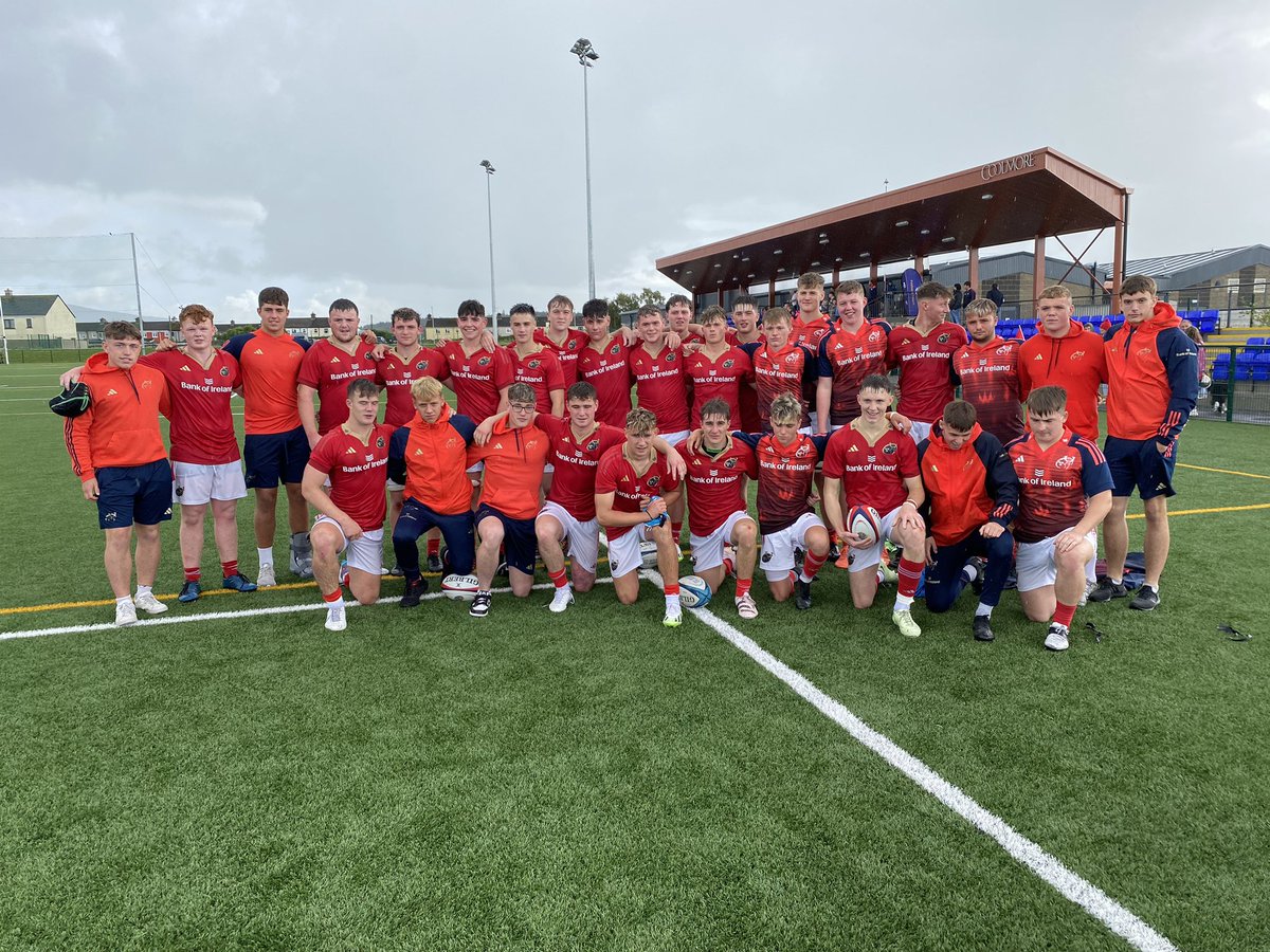 CBC_rugby's tweet image. Well done to our #CBCWarriors involved with @Munsterrugby U18 Schools Squad who had a well deserved win over @UlsterRugby at Fethard on Sunday.

🔴🔴Munster 12
⚪️⚪️ Ulster 7