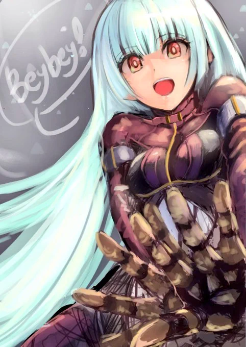 クーラちゃんマヂカワ #格ゲーキャラ描こうぜ #KOF #クーラ
